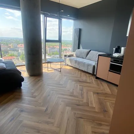شقة Hanza Tower Studio 21 Foor Poo&spa