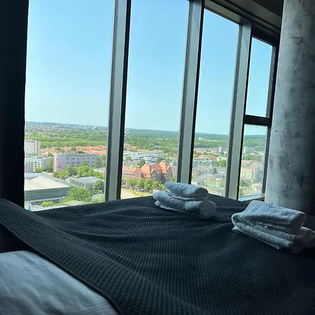 Hanza Tower Studio 21 Foor Poo&spa شقة *